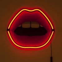 seletti blow mouth lamp