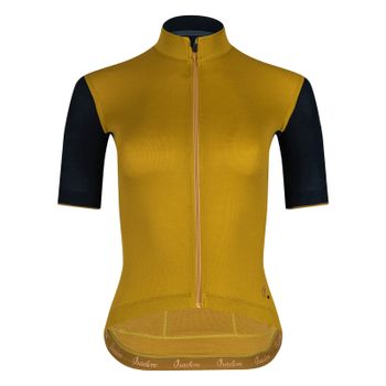 Isadore Signature Women's Short Sleeve Jersey - L - Oilive Oil/JetSet