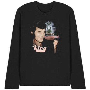Elvis Presley Camiseta manga larga Home Sweet Home para mujer