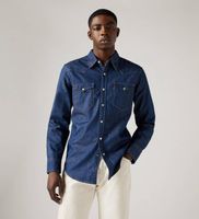 levis para hombre 85744-0000 camisa bartstow western marino s  casual algodon manga larga sostenible