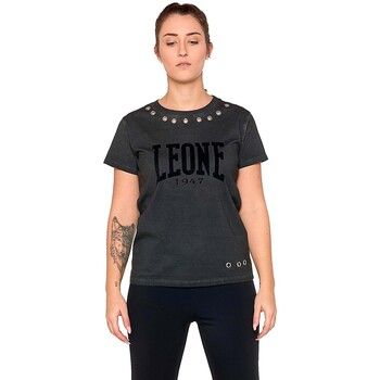 Leone 1947 Camiseta Woman Short Sleeves Black Ring para mujer