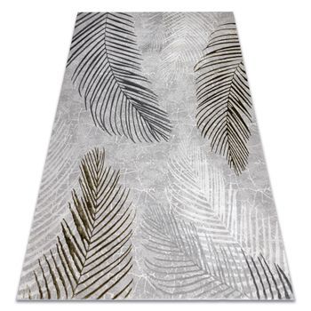 Alfombra Allure 8752 Hojas De Palma - Estructural, Elegante, Glamurosa 120x170 Cm