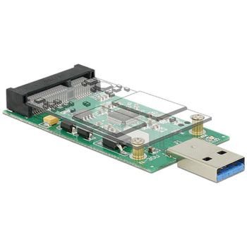 Adaptador Delock 62681 USB a mSATA 5 Gbit/s