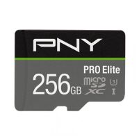 pny pro elite microsdxc 256gb uhs-i u3 clase 10