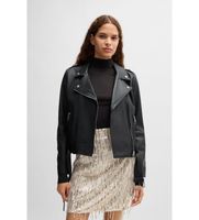 boss para mujer 50510964 cazadora sameli negro 36 casual piel