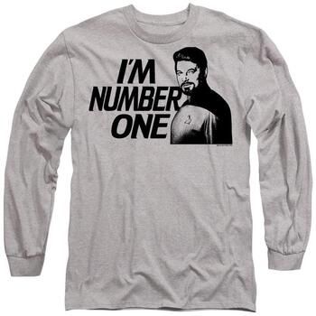 Star Trek Camiseta manga larga I'm Number One para mujer