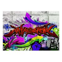 papel pintado 3d - urban style 200x140 cm