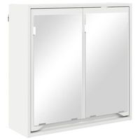 armario con espejo de bano 60 x 20 x 60 cm madera de ingenieria vidaxl