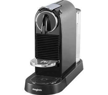 NESPRESSO by Magimix CitiZ Coffee Machine - Black, Black