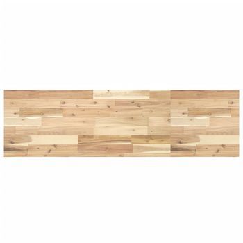 Encimera Tocador De Baño Madera Acacia Sin Tratar 140x40x4 Cm Vidaxl