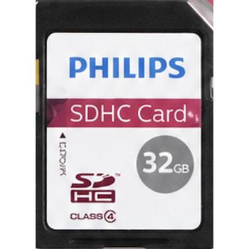 Philips - Tarjeta de memoria SDHC de 16 GB para cámaras, drones y dispositivos compatibles con velocidad Clase 10 y UHS-I