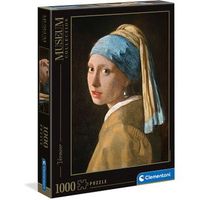 clementoni puzzle 1000 chica perla johannes vermeer 39614