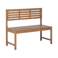 banco exterior de madera de acacia 50 x 110 cm 2 plazas resistente a intemperie patio treia