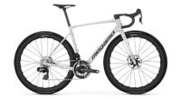 bicicleta de carretera megamo raise 00 sram red axs 12v 700 mm blanco gris 2026