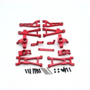MJX 1/16 Metal H16 16207 16208 16209 Kit de piezas de actualización para automóvil RC, brazo de la copa de dirección