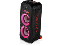 altavoz gran potencia - lg xboom xl9t 1000w para fiestas karaoke luces y pantalla led efectos de dj bluetooth asa ruedas ipx4 negro