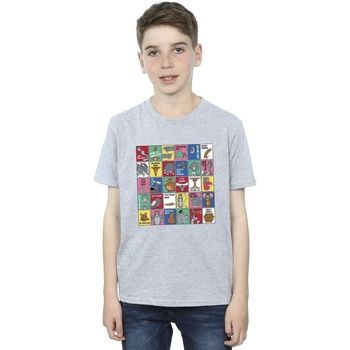 Dessins Animés Tops y Camisetas Grid Squares para niño