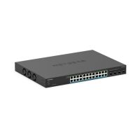 switch netgear 24 puertos 25g 4 sfp gestion l2l3l4 poe 720w
