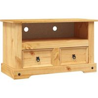 mueble para tv corona range de pino mexicano 91x43x56 cm vidaxl
