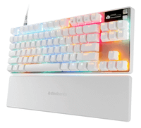 teclado steelseries apex pro tkl gen 3 blanco usa 64898