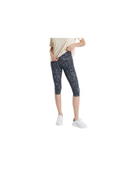Malla de Fitness Ditchil Capri Vibrant Mujer Gris Plomo