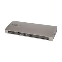 docking station startech thunderbolt 4 96w pd 3xtb43xusb-asdethernet negro gris