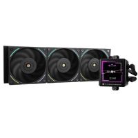 refrigeracion liquida thermalright frozen vision 360 black 360mm 3 ventiladores argb lcd