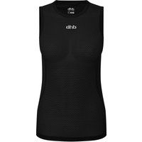 dhb womens lightweight mesh sleeveless baselayer black