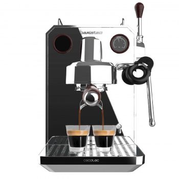 Cecotec Cafetera Express Barista Baristeo Intima, Cafetera Espresso Barista Profesional, Sistema de Pre-Infusión