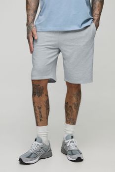Pantalón Corto Tall Básico Regular, Gris