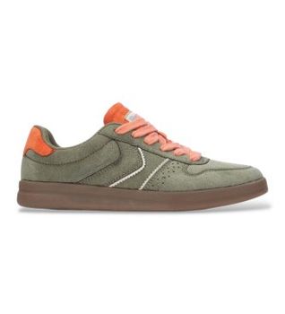 Refresh para mujer. 17609306-KAKI Zapatillas 176093 verde (41), Plano, Cordones, Casual