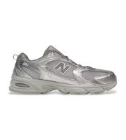 new balance para hombre mr530 zapatillas 530 gris plateado 37 plata cordones casual deportivo multideporte