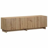 soporte de tv 140 x 345 x 40 cm roble artisan vidaxl