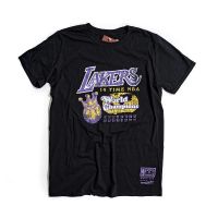 camiseta lakers 16 world champions - mitchell  ness