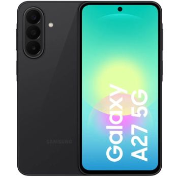 Samsung - Smartphone Galaxy A27 5G con pantalla AMOLED de 120 Hz, batería de 5000 mAh, certificación IP64 y Android 16, versión europea