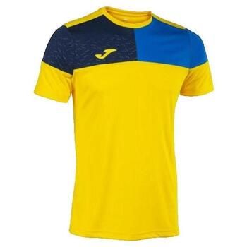 Joma Camiseta T-shirt Crew V Jaune para niño