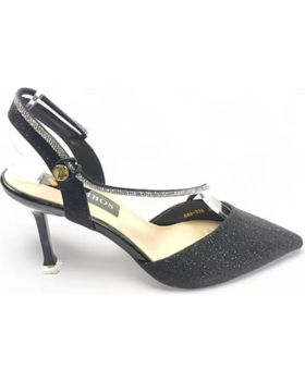de TIMBOS SANDALIA TACON FIESTA DE MUJER 128480 NEGRO