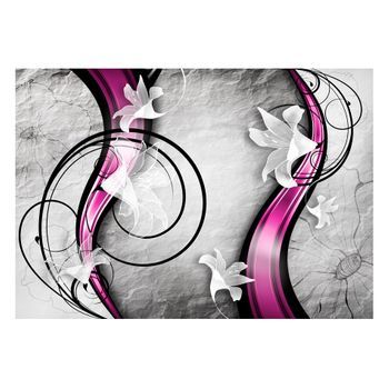 Papel Pintado 3d - Bailando Con Lirios (350x245 Cm)