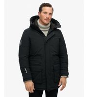 superdry para hombre m5011909a parka city padded negro m casual poliester reciclado