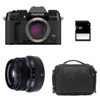 camara mirrorless fujifilm x-t50 402mp 62k 35mm f2 wifi bluetooth