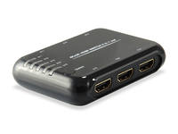 switch hdmi equip 5 entradas 1 salida hdmi 14a 4k dts-hd con mando