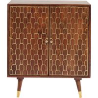 comoda madera de mango 2 puertas 60 x 40cm