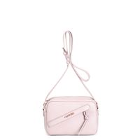 bolso bandolera de suave piel ecologica con bolsillo delantero lilac