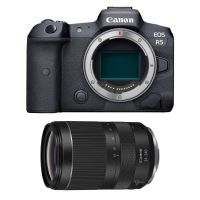 camara mirrorless canon eos r5 45mp 8k rf 24-240mm sensor full-frame wifi bluetooth