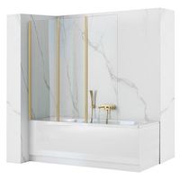 mampara de la banera rea agat-3 120 brush gold