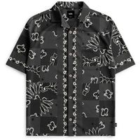 vans camisa manga corta vn000u73emv1 van doren paisley chec para hombre