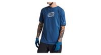 maillot de manga corta troy lee designs skyline iconic azul