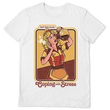 Steven Rhodes Camiseta Coping With Stress para hombre