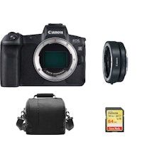 CANON EOS R Negro + Adaptador de montaje EF-EOS R + 64GB SD tarjeta + Bolsa de camara
