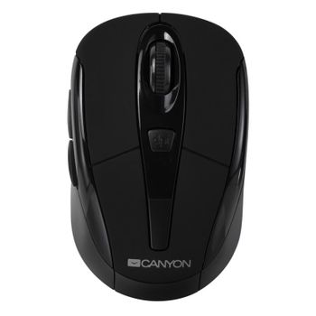 Canyon CNR-MSOW06B Ratón Inalámbrico 1600 DPI Negro